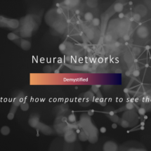 Neural Networks Demystified